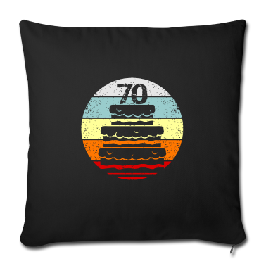 70 Geburtstag Geschenk Kissenbezug - 70. Geburtstag
