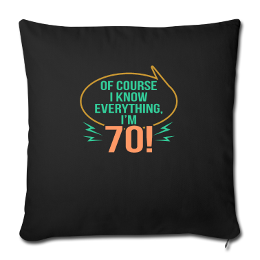 70 Geburtstag Geschenk Kissenbezug - 70. Geburtstag