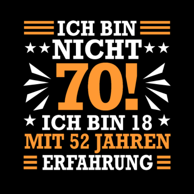 Motiv 70. Geburtstag