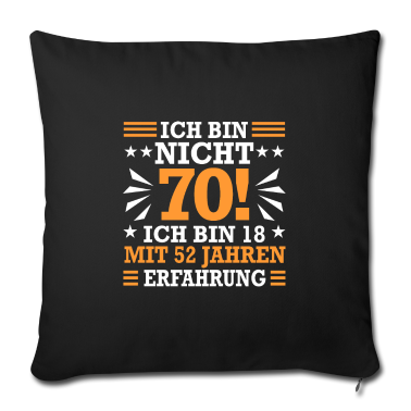 70 Geburtstag Geschenk Kissenbezug - 70. Geburtstag