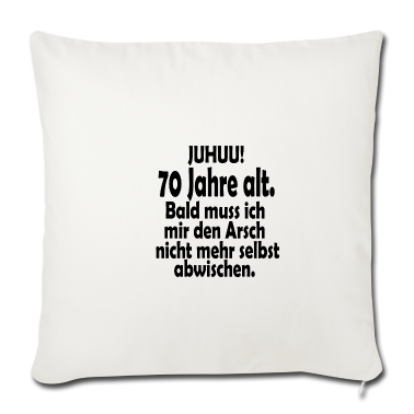70 Geburtstag Geschenk Kissenbezug - 70. Geburtstag