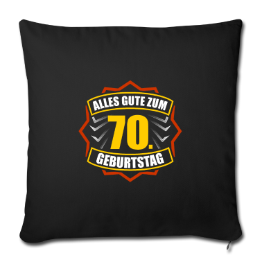 70 Geburtstag Geschenk Kissenbezug - 70. Geburtstag