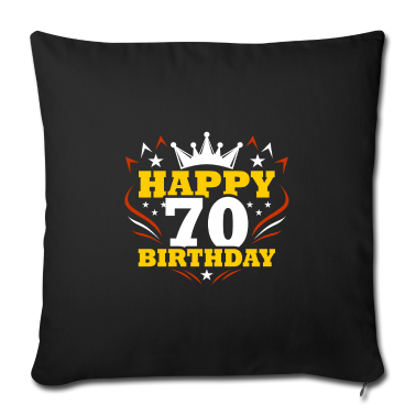 70 Geburtstag Geschenk Kissenbezug - 70. Geburtstag