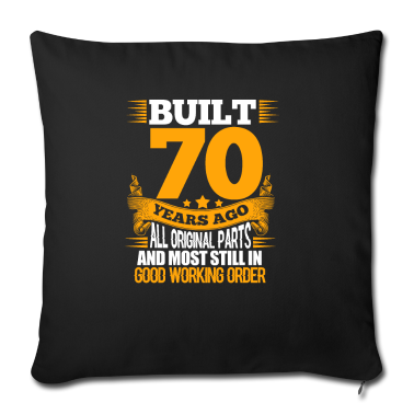 70 Geburtstag Geschenk Kissenbezug - 70. Geburtstag