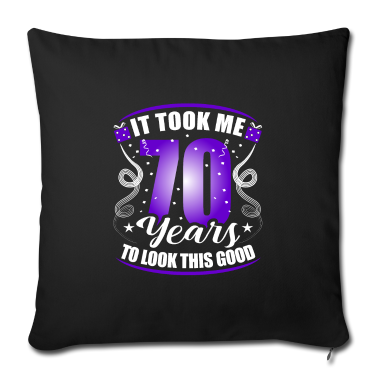 70 Geburtstag Geschenk Kissenbezug - 70. Geburtstag