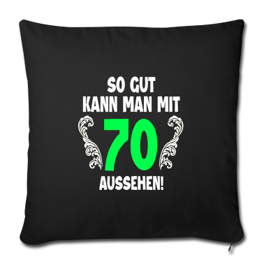 70 Geburtstag Geschenk Kissenbezug - 70. Geburtstag