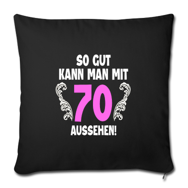 70 Geburtstag Geschenk Kissenbezug - 70. Geburtstag