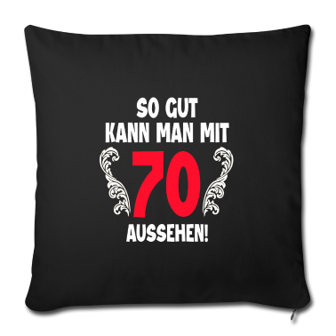 70 Geburtstag Geschenk Kissenbezug - 70. Geburtstag