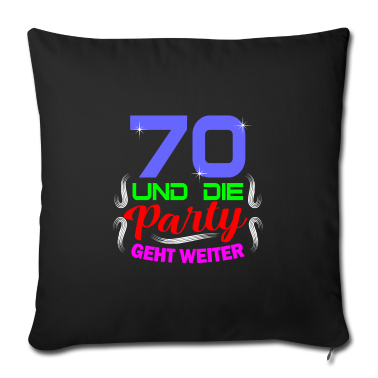 70 Geburtstag Geschenk Kissenbezug - 70. Geburtstag