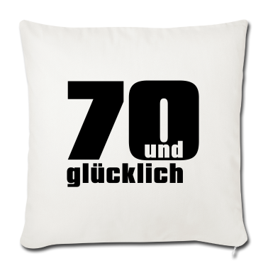70 Geburtstag Geschenk Kissenbezug - 70. Geburtstag