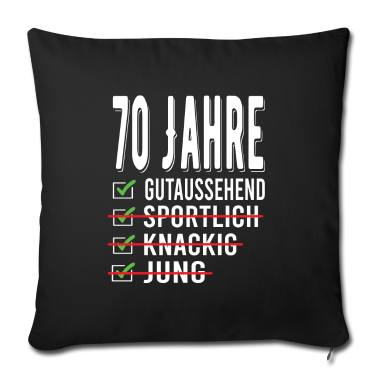70 Geburtstag Geschenk Kissenbezug - 70. Geburtstag 70 Jahre