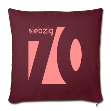 70 Geburtstag Geschenk Kissenbezug - 70. Geburtstag