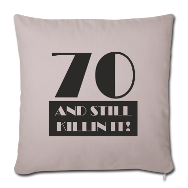 70 Geburtstag Geschenk Kissenbezug - 70. Geburtstag
