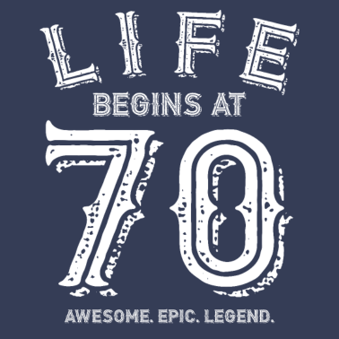 Motiv 70. Geburtstag 70 Jahre Geburtstagsgeschenk