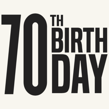 Motiv 70. Geburtstag
