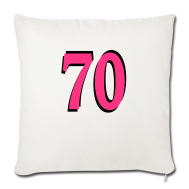 70 Geburtstag Geschenk Kissenbezug - 70 . Geburtstag