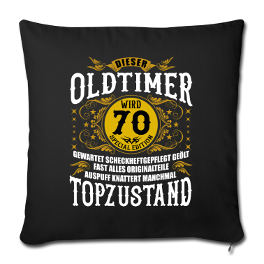 70 Geburtstag Geschenk Kissenbezug - 70 Geburtstag 70. Jubiläum 70 Ehrentag Geschenk