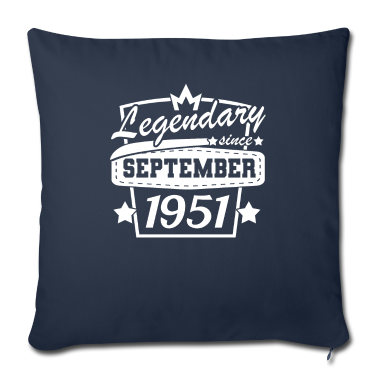 70 Geburtstag Geschenk Kissenbezug - September 1951 Geburtstag 70 Jahre 70. Geburtstag