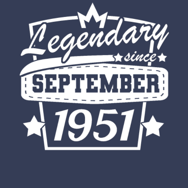 Motiv September 1951 Geburtstag 70 Jahre 70. Geburtstag