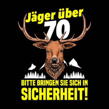 Motiv 70. Geburtstag Jäger