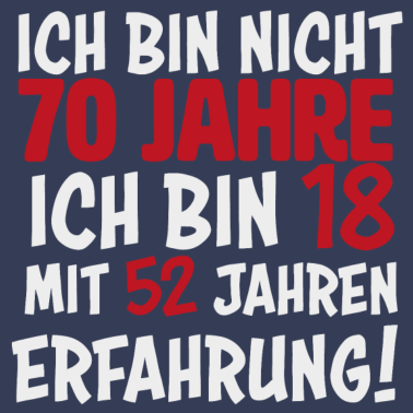Motiv 70. Geburtstag 70 Jahre Geschenk
