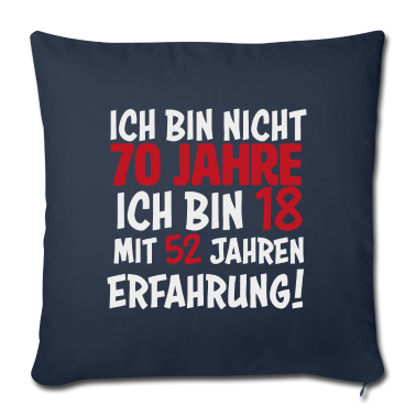 70 Geburtstag Geschenk Kissenbezug - 70. Geburtstag 70 Jahre Geschenk