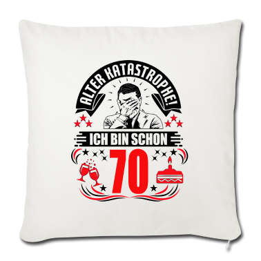 70 Geburtstag Geschenk Kissenbezug - 70. Geburtstag Mann Geschenk lustig Geburtstag 70