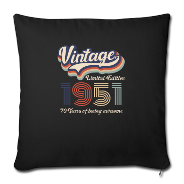 70 Geburtstag Geschenk Kissenbezug - 70. Geburtstag Vintage