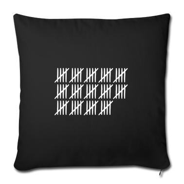 70 Geburtstag Geschenk Kissenbezug - 70. Geburtstag - Strichliste - 70 Jahre alt