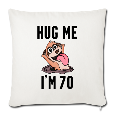 70 Geburtstag Geschenk Kissenbezug - 70 Geburtstag - 70 Jahre - Umarmung