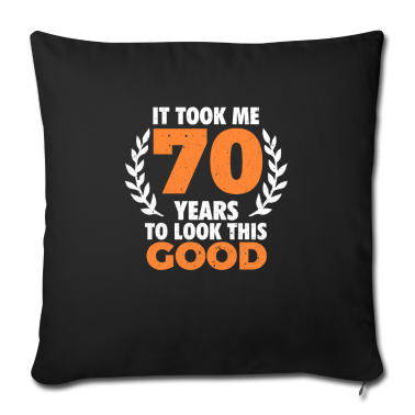 70 Geburtstag Geschenk Kissenbezug - 70. Geburtstag 70 Jahre Birthday Geschenk