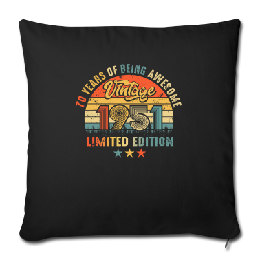 70 Geburtstag Geschenk Kissenbezug - 70. Geburtstag