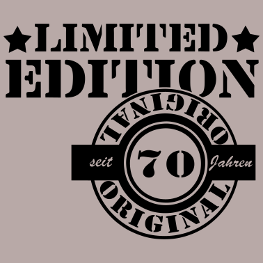 Motiv 70. Geburtstag lim.Org. ...+