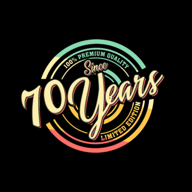 Motiv 70. Geburtstag 1950 70 Jahre Geburtstagsgeschenk