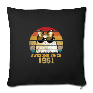 70 Geburtstag Geschenk Kissenbezug - 70. Geburtstag 1951 70 Jahre Geburtstagsgeschenk