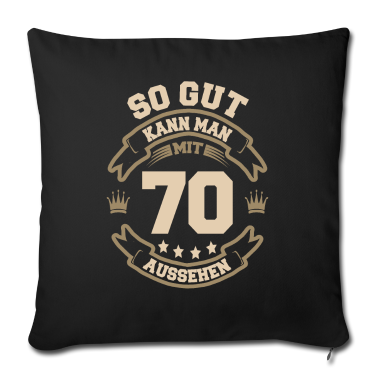 70 Geburtstag Geschenk Kissenbezug - 70. Geburtstag So Gut Kann Man Mit 70 Aussehen