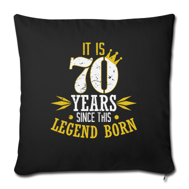70 Geburtstag Geschenk Kissenbezug - 70. Geburtstag