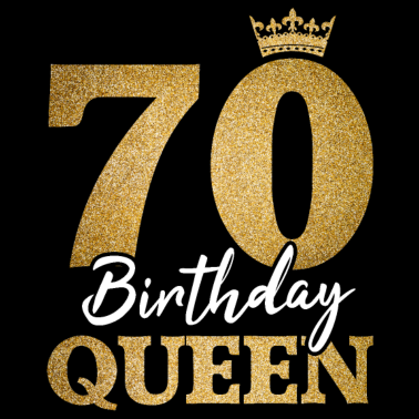 Motiv 70 Birthday Queen 70. Geburtstag Frauen 70 Jahre