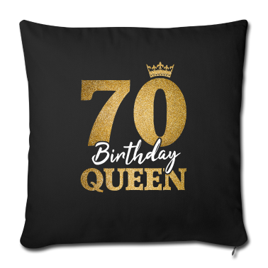 70 Geburtstag Geschenk Kissenbezug - 70 Birthday Queen 70. Geburtstag Frauen 70 Jahre