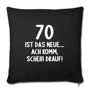 70 Geburtstag Geschenk Kissenbezug - 70 Jahre 70 ist das neue 70er Alter 70. Geburtstag