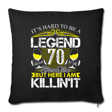 70 Geburtstag Geschenk Kissenbezug - 70. Geburtstag Legende