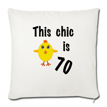 70 Geburtstag Geschenk Kissenbezug - Geschenk 70. Geburtstag