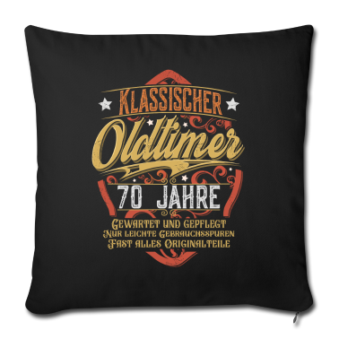 70 Geburtstag Geschenk Kissenbezug - 70. Geburtstag Oldtimer
