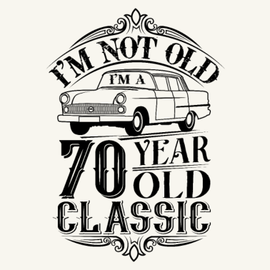 Motiv 70. Geburtstag Klassiker