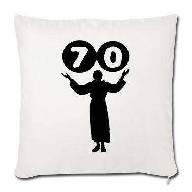 70 Geburtstag Geschenk Kissenbezug - Geburtstag 70 Jahre