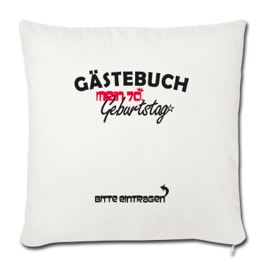 70 Geburtstag Geschenk Kissenbezug - 70. Geburtstag Party Gästeliste 70 Jahre