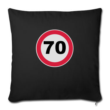 70 Geburtstag Geschenk Kissenbezug - 70. Geburtstag 70 70er runder Geburtstag 3c