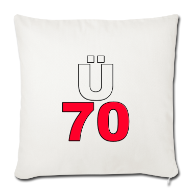 70 Geburtstag Geschenk Kissenbezug - Ü 70 - GEBURTSTAG