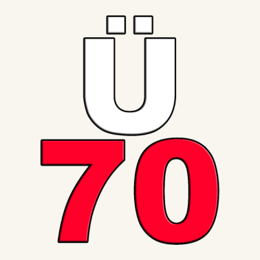 Motiv Ü 70 - GEBURTSTAG