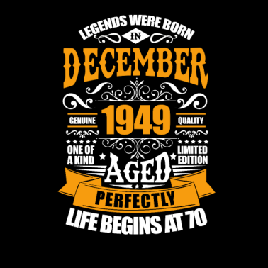 Motiv Dezember 1949 70. Geburtstag 70 Jahre Geschenk